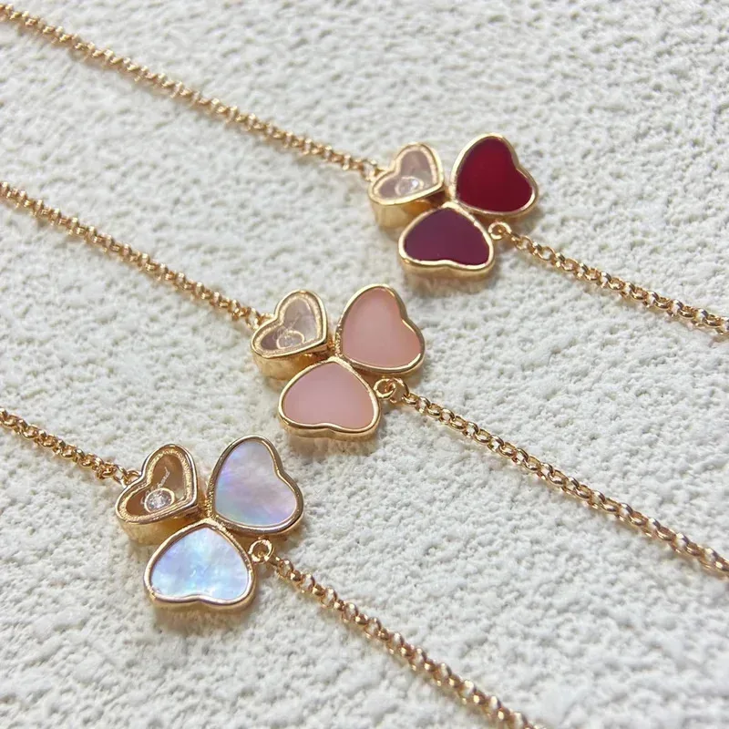 

Senlin Новый браслет из трилистника с линзами Fritillaria, уникальный простой легкий роскошный браслет для женщин, изысканные подарки высокого качества