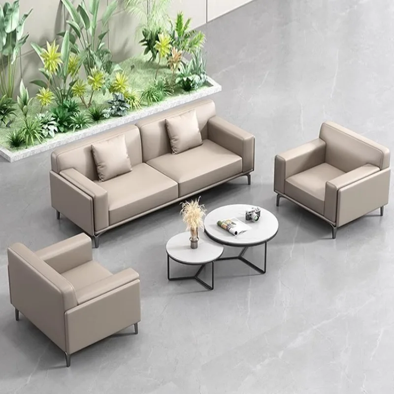 

Office Sofa Business Reception Meeting Room Office Sofa Simple Modern Coffee Table