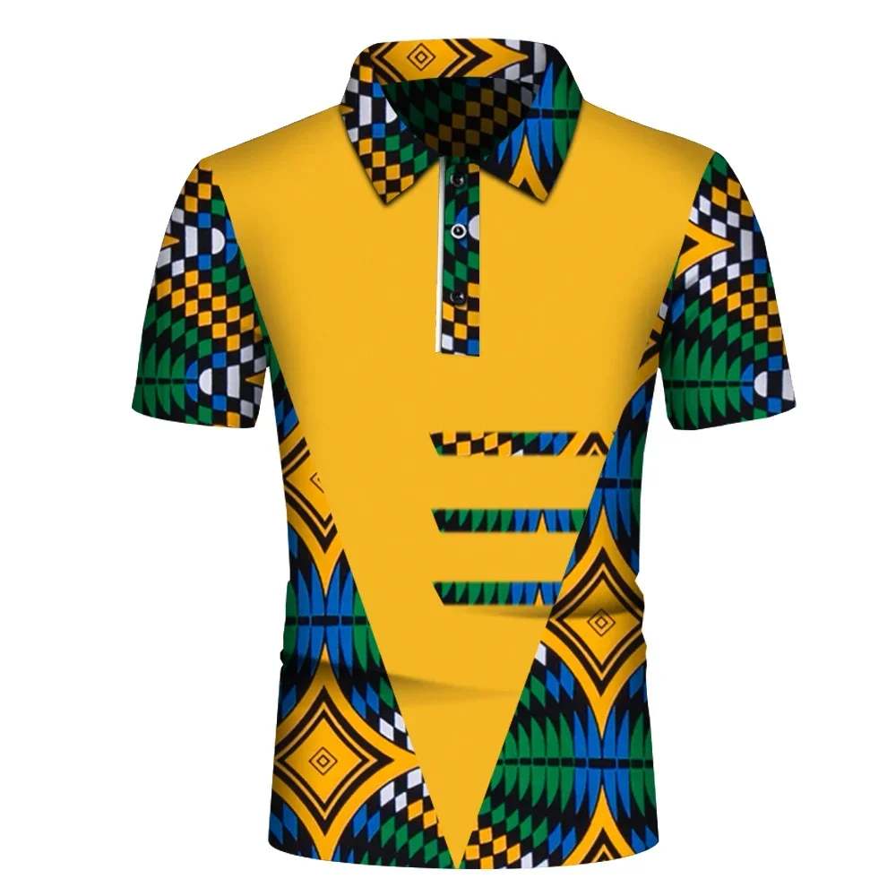 Chemise africaine pour homme Dashiki, chemisier imprimé Ankara en tissu batik ciré à manches longues avec poche, 320 x 12, T- Petit Chemise africaine pour homme Dashiki, chemisier imprimé Ankara en tissu batik ciré à manches longues avec poche, 320 x 12, T- Petit