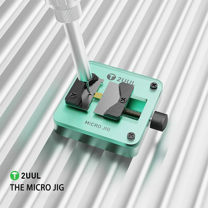 Imagem -03 - Universal Micro Jig Titular Luminária de Vidro Bga Placa-mãe do Telefone Nand Cpu ic Braçadeira de Limpeza Mini Chip 2uul