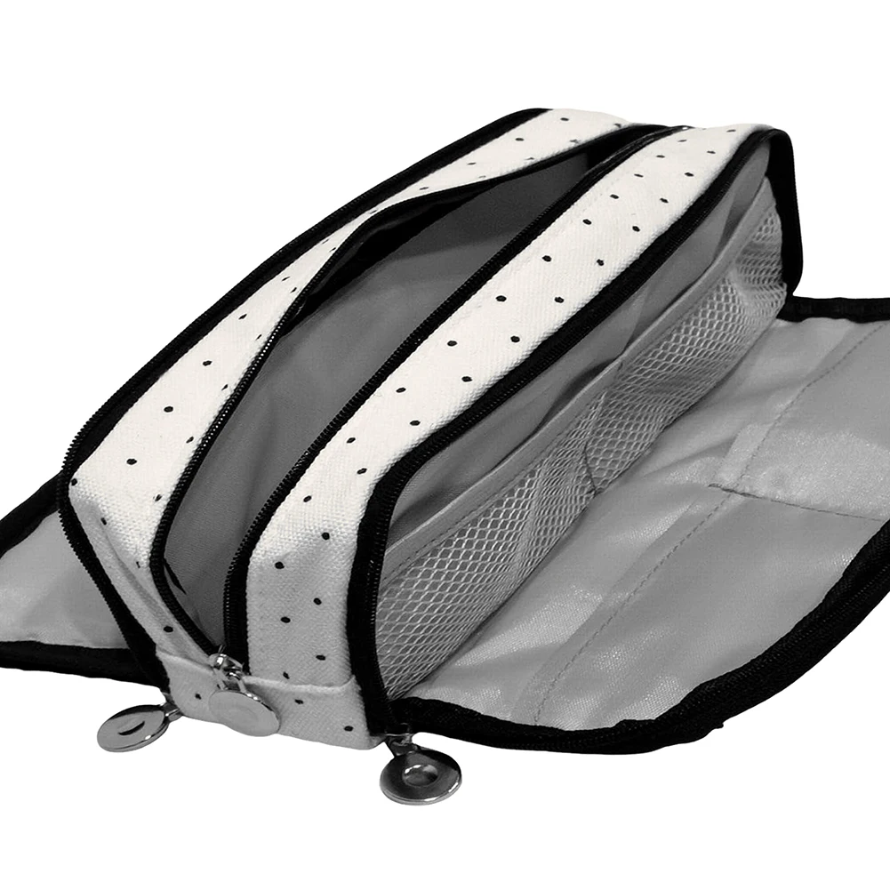 Large Capacity Pencil Case Versatile Use For Office, School, Or Daily Makeup. Back To School Essential