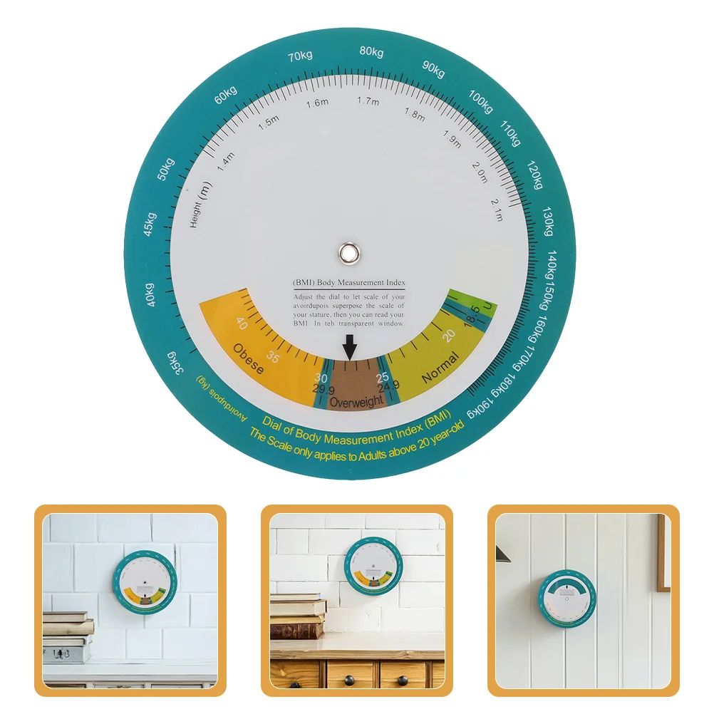 

2Pcs Weight Management Tracking Wheel Bmi Chart Modern Aesthetic Reliable Results Bmi Chart Diet Calculator Tool