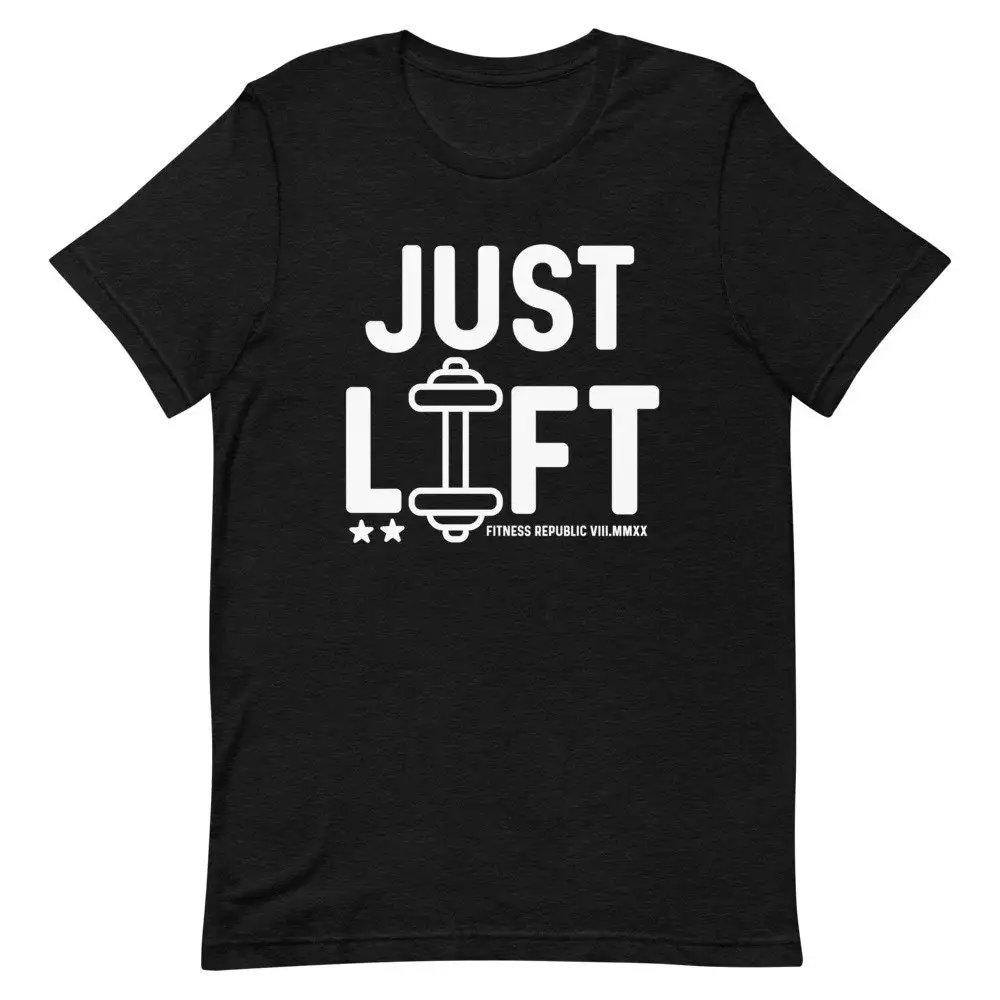 JUST LIFT Athletic Fit T Shirt Fitness Republic