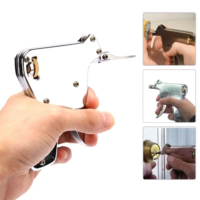 Kit d'Outils de Déverrouillage de Porte, Cadenas Transparent, Outil de Formation