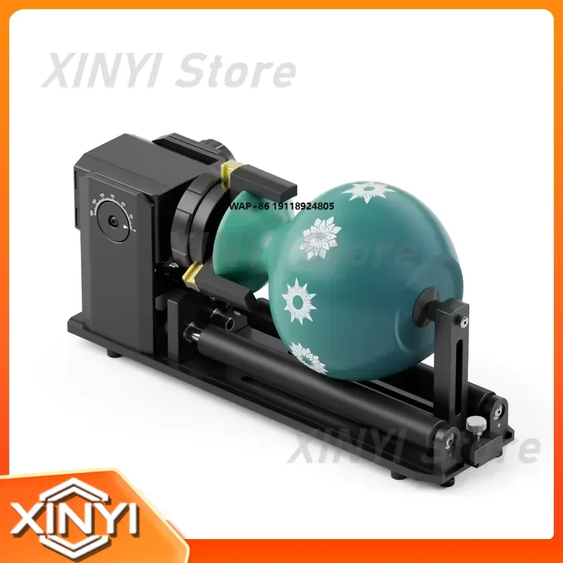 RA 4 in 1 Engraving Module Accessory for CNC Engraver Y Axis Chuck Automatic Rotary Roller for Laser Engraving Machine Tool