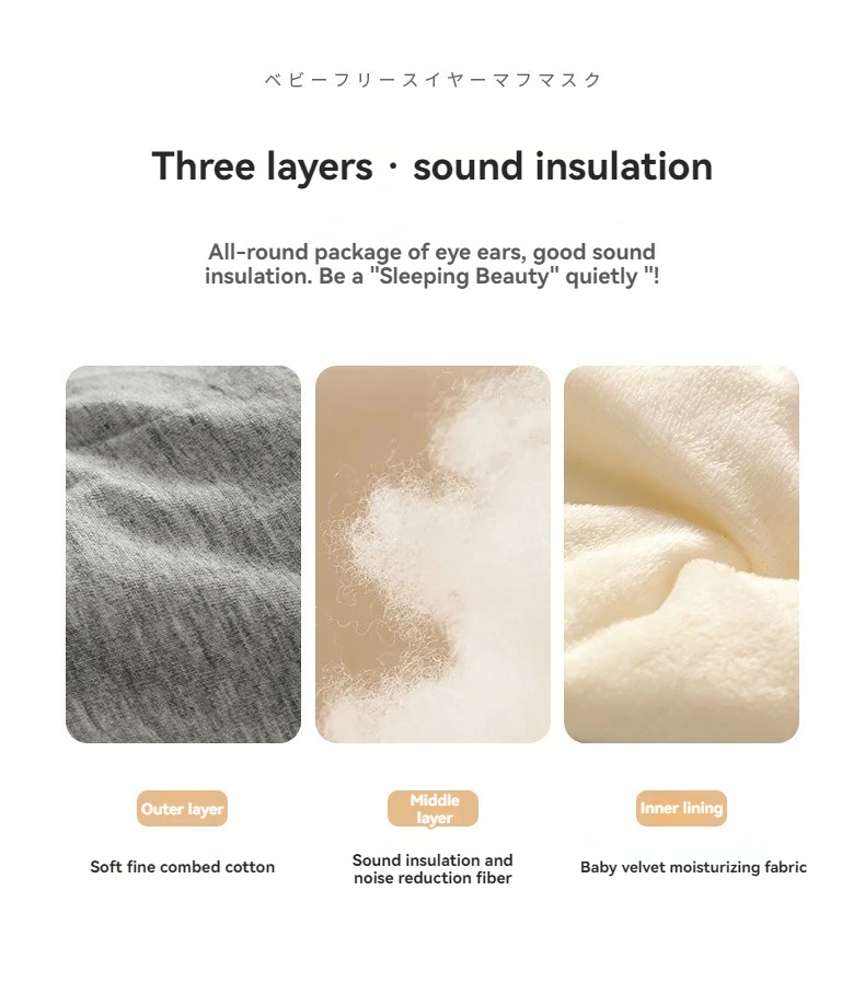 الحد من الضوضاء النوم سدادات معزول سدادات الأذن ماجيك الشريط قابل للتعديل قناع عين السفر قيلولة الغداء كسر عزل الصوت غطاء للأذنين