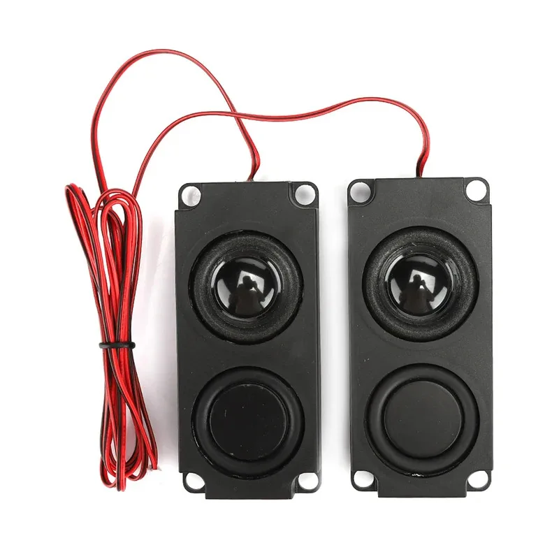 8Ω 5W Portable Heavy Bass Audio Cavity 40mm Magnetic Dual Speaker for TV Monitor Cavity Speaker