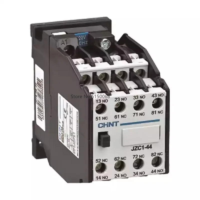 Original CHINT Relay JZC1-22 JZC1-31 JZC1-40 JZC1-44 JZC1-53 JZC1-62 JZC1-80 AC220V DC220V Contactor Relay Control Solenoid Coil