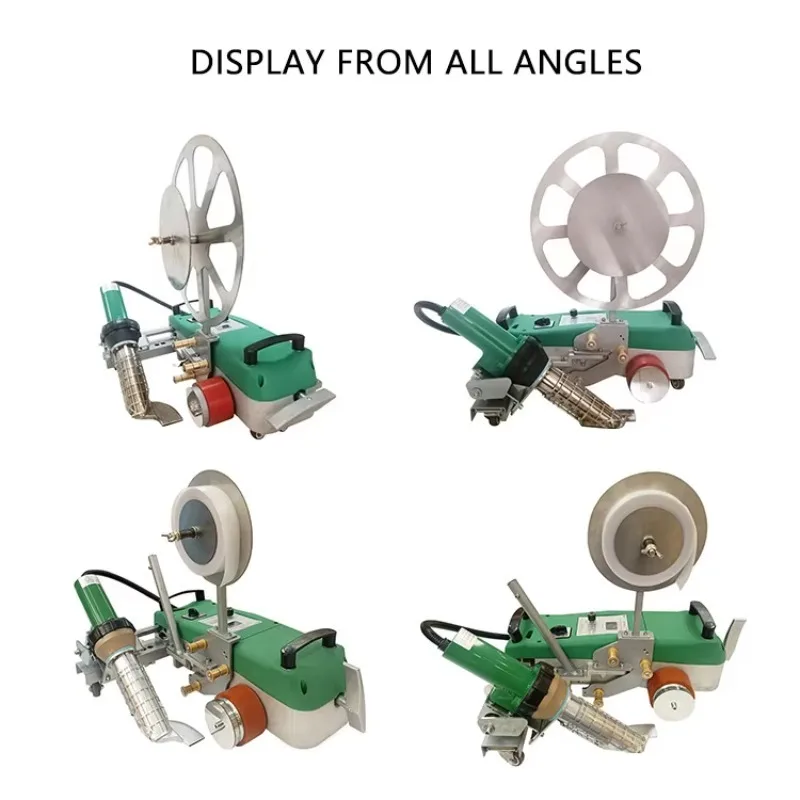 Heavy 4500w Automatic Hot Air Welder TPO Welding Machine Webbing Welder Hot Air Tape Welding Factory