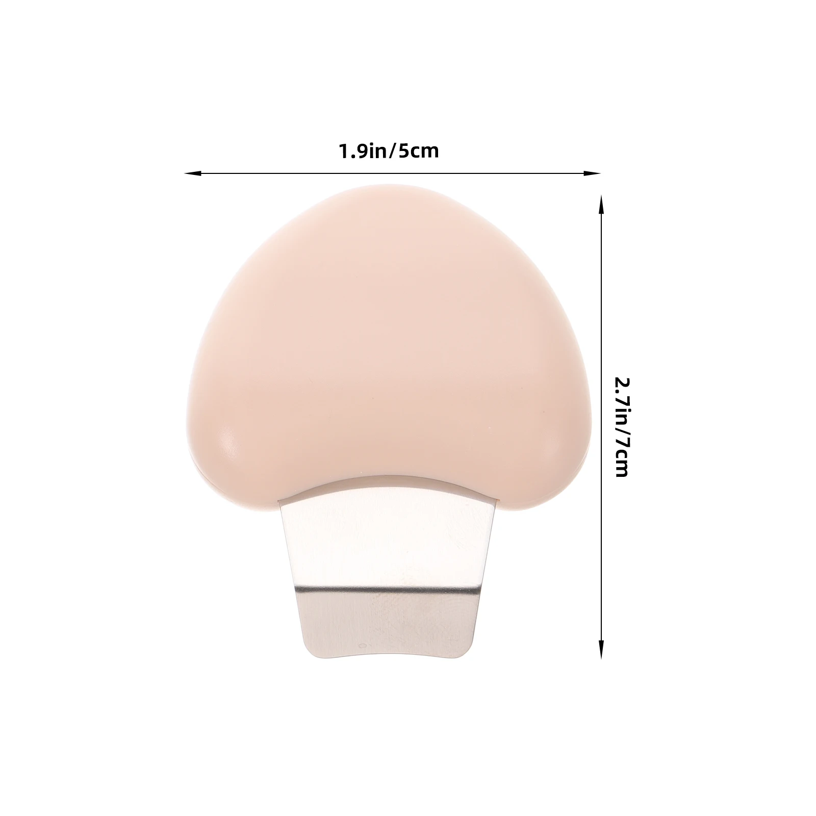 1 st Handheld Huid Scrubber Gezicht Reinigingsborstel Rvs Schraper Mee-eter Extractor Facial Porie Puistje Verwijderen Gezichtsverzorging