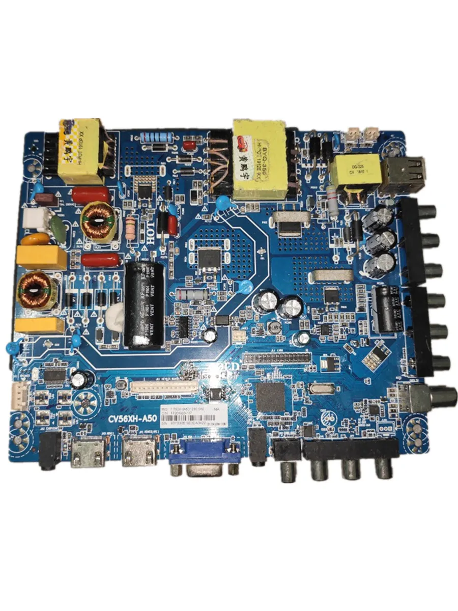 free shipping !!  CV56XH-A50  Three in one TV motherboard  Current voltage   550ma   120--180v 1000w   working good