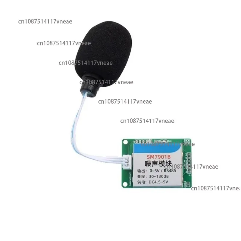 

Модуль обнаружения шума промышленного класса 485, тестер шума, измеритель децибел, датчик шума, детектор SM7901B