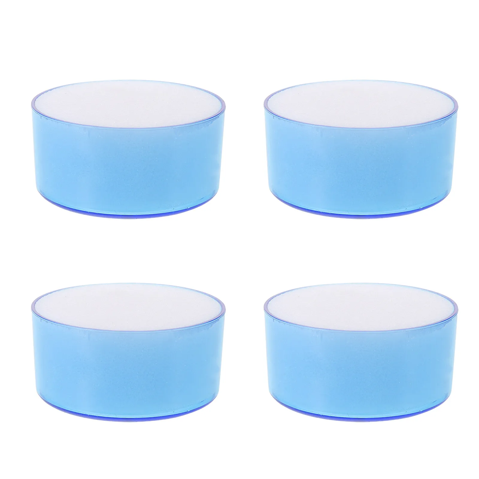 4Pcs Finger Moistener Sponge Cashier Wet Pad Paper Sorting Money Counting Sponge Desktop Office Bill Counting Moistener Cup view 2