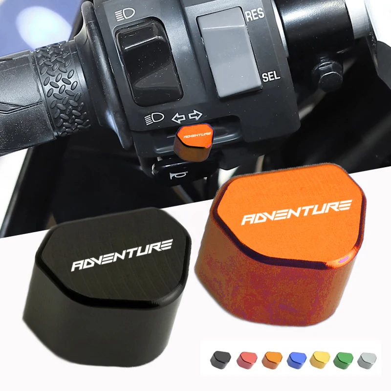 ل KTM 390 790 890 DUKE ADV 1050 1090 1190 1290 سوبر مغامرة دراجة نارية التبديل زر بدوره إشارة التبديل غطاء مفتاح الملحقات