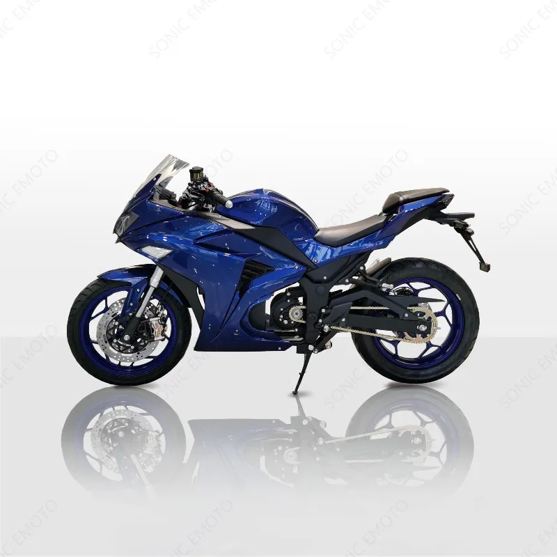 

2025 New Style Newly V6 Model Electric Motorcycle 72v Battery Capacity 140km/h Adults Racing Motorcycle