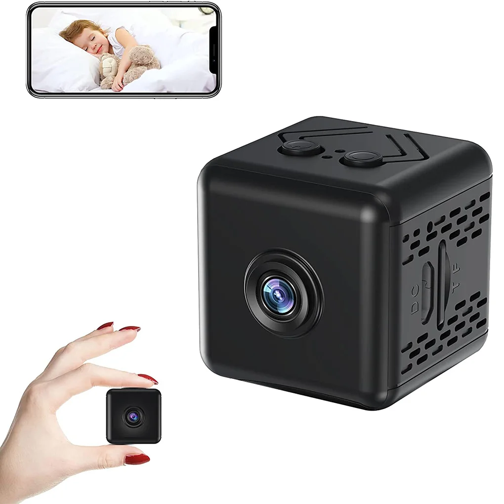 كاميرا X6D Mini IP HD 1080P كاميرا مراقبة أمنية رياضية لاسلكية للمنزل الذكي مع بطارية مدمجة للرؤية الليلية #1