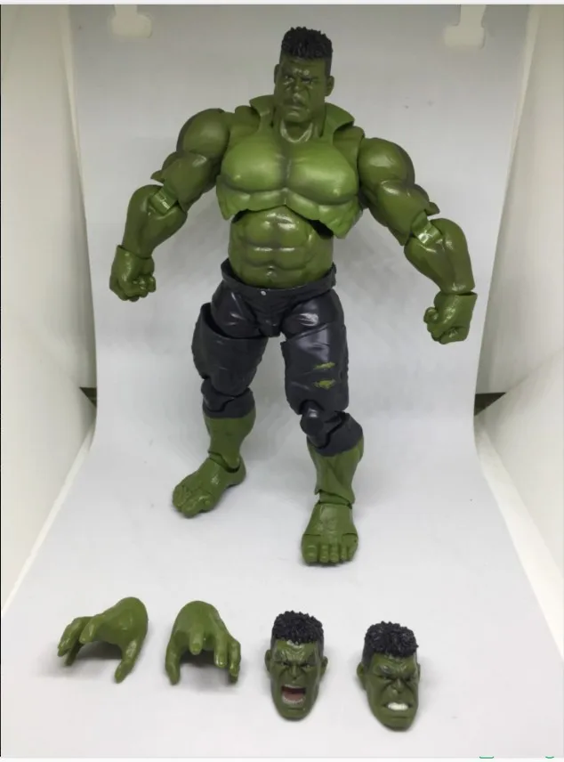 21cm Avengers Hulk joint movable Anime Action Figure PVC toys Collection figures for friends gifts