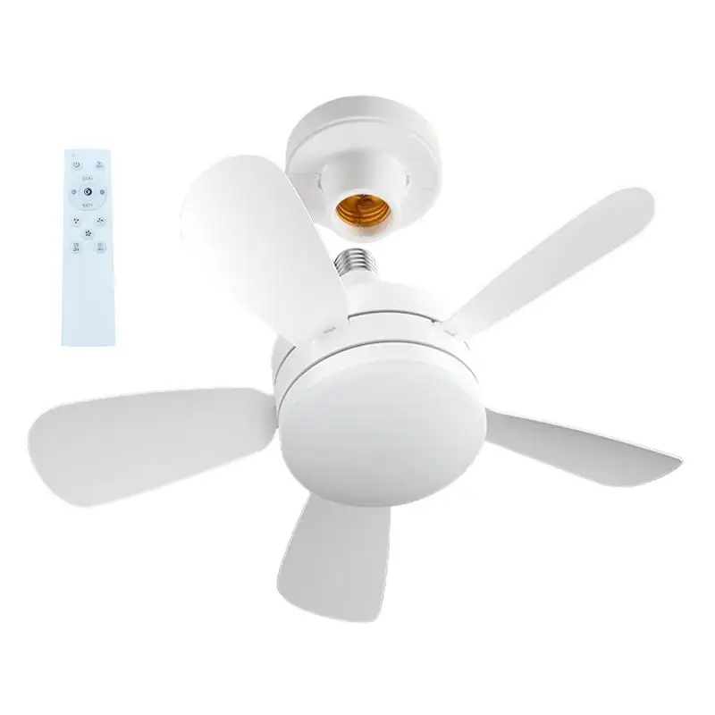 

LED 35W Ceiling Fan Light E27 With Remote Control For Dimming, Suitable For Living Room, Study, Household Use, 85-265V