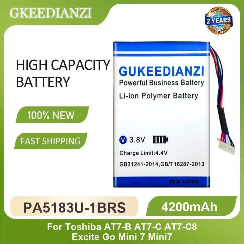 بطارية توشيبا ستالايت انقر صغير L9W-B A000381560 T10TC T8T-2 AT7-B AT7-C AT7-C8 Excite Go Mini 7 Mini7 PA5183U-1BRS #2