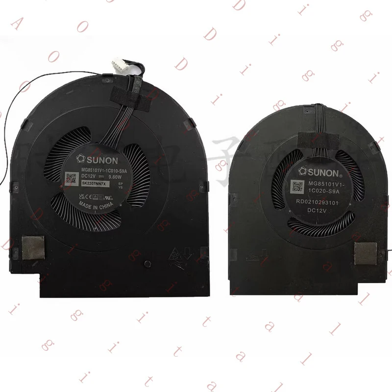 LL For Lenovo ThinkPad P16 Gen1 CPU GPU Cooling Fan MG85101V1-1C010/1C020-S9A DC12V