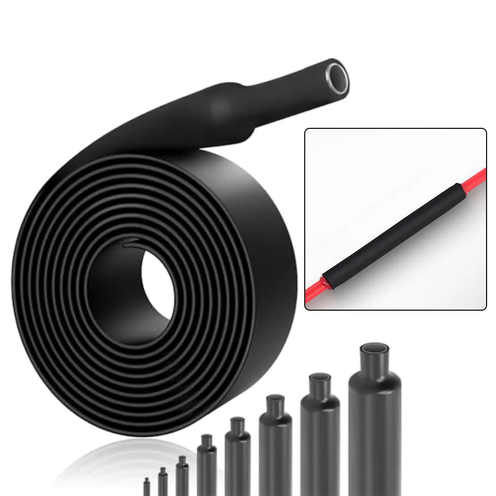 8pcs/set 4-32mm Heat Shrink Tubing Kit Waterproof For DIY Wire Connection Cable Bundling Electrical Insulation