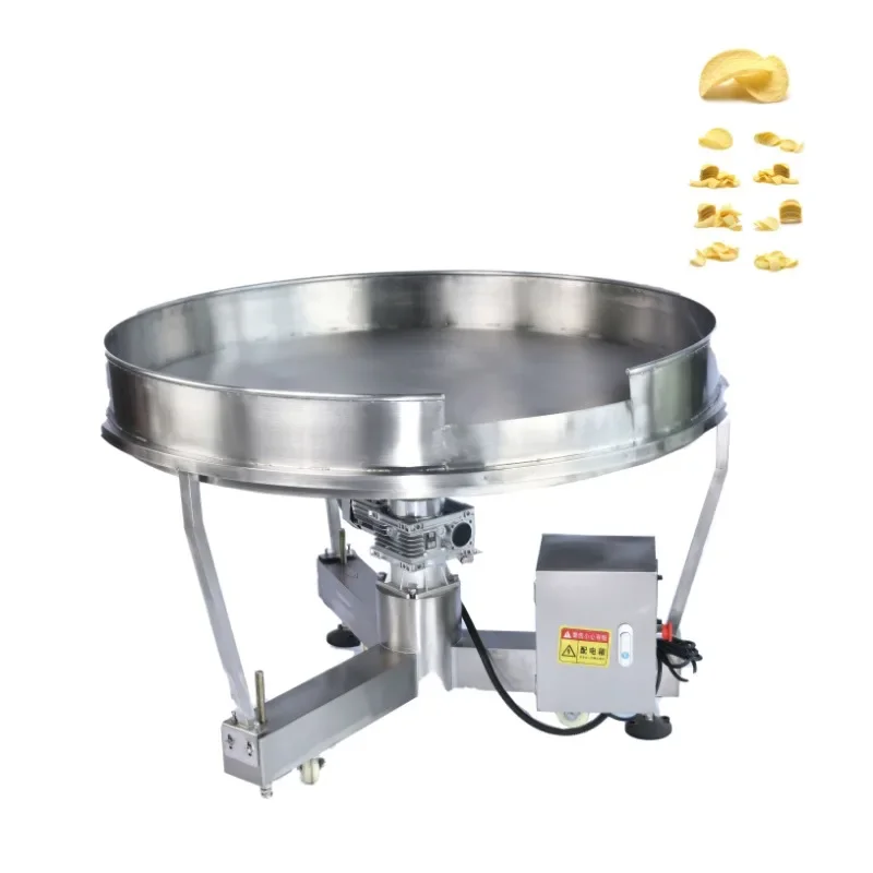 Small & Large Automatic Rotating Rotary Table New Condition for Collecting Items after Packing in Food Processing Lines