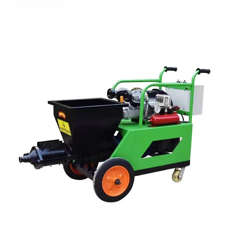 Small cement mortar spraying machine inner and outer wall plastering machine