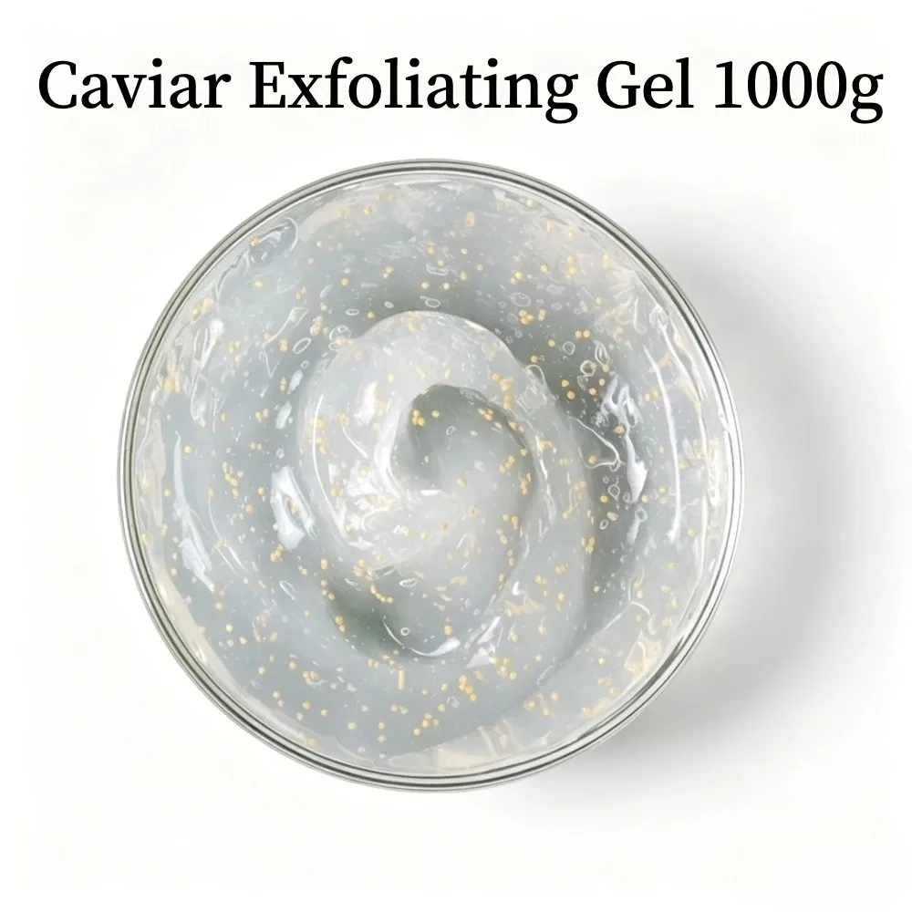 

Caviar Exfoliating Gel 1000g Condensing Texture Gentle Exfoliator Deep Cleansing Moisturizing Salon Professional Skin Care