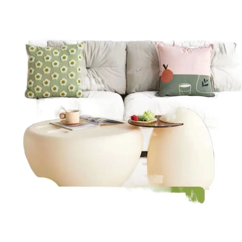 Cream style living room household small apartment table modern simple new coffee table