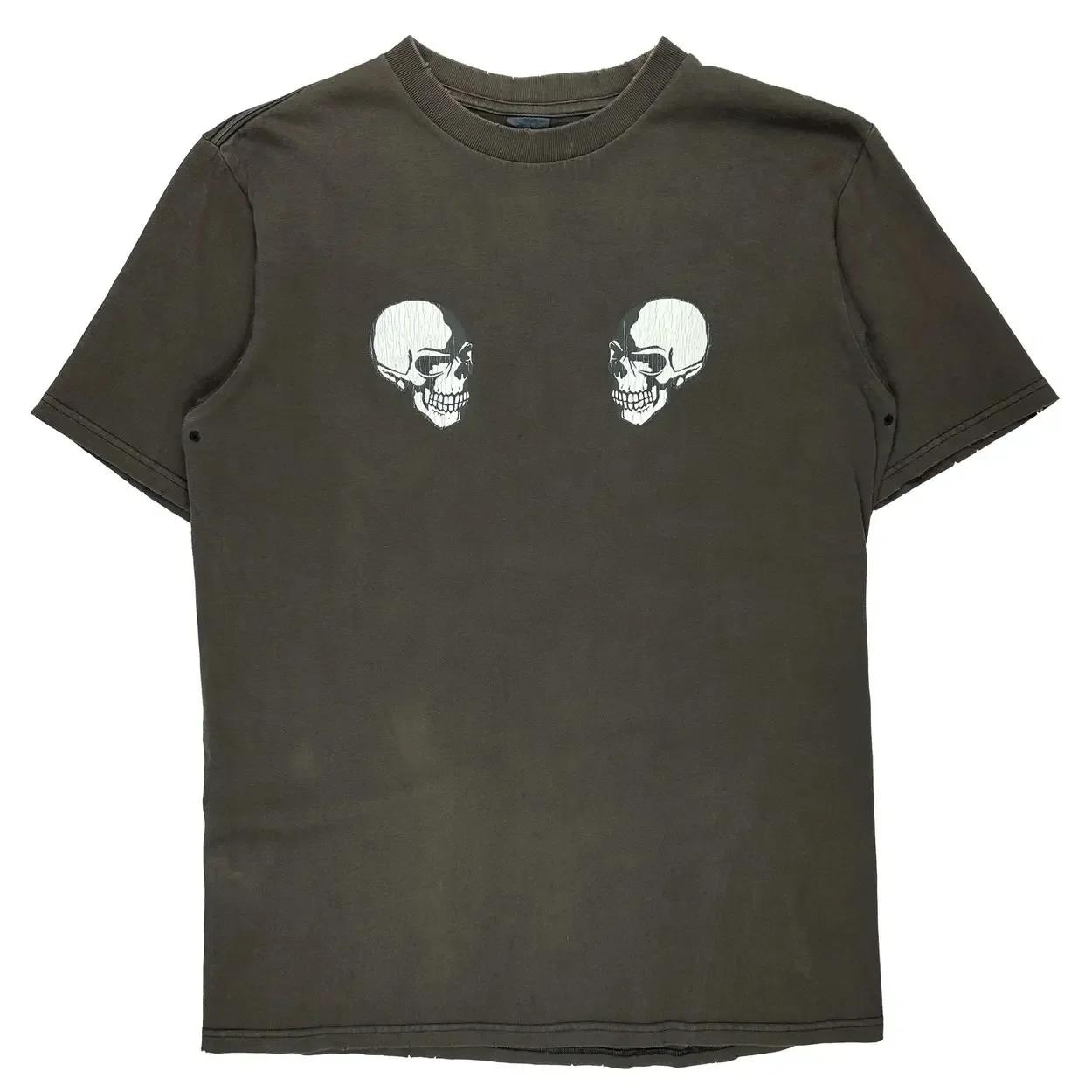 Number nine The Clash double skull guitarist T-shirt