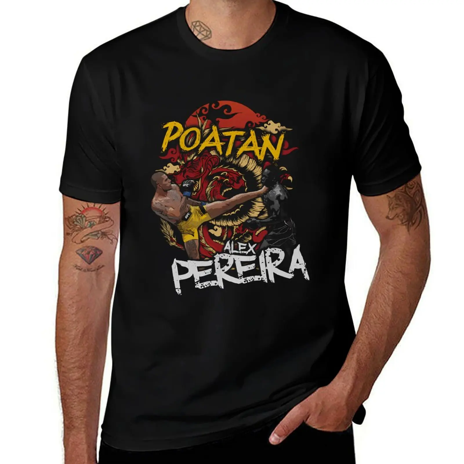 

Alex Pereira T-Shirt custom t shirt Funny t-shirt plus sizes Men's t shirts