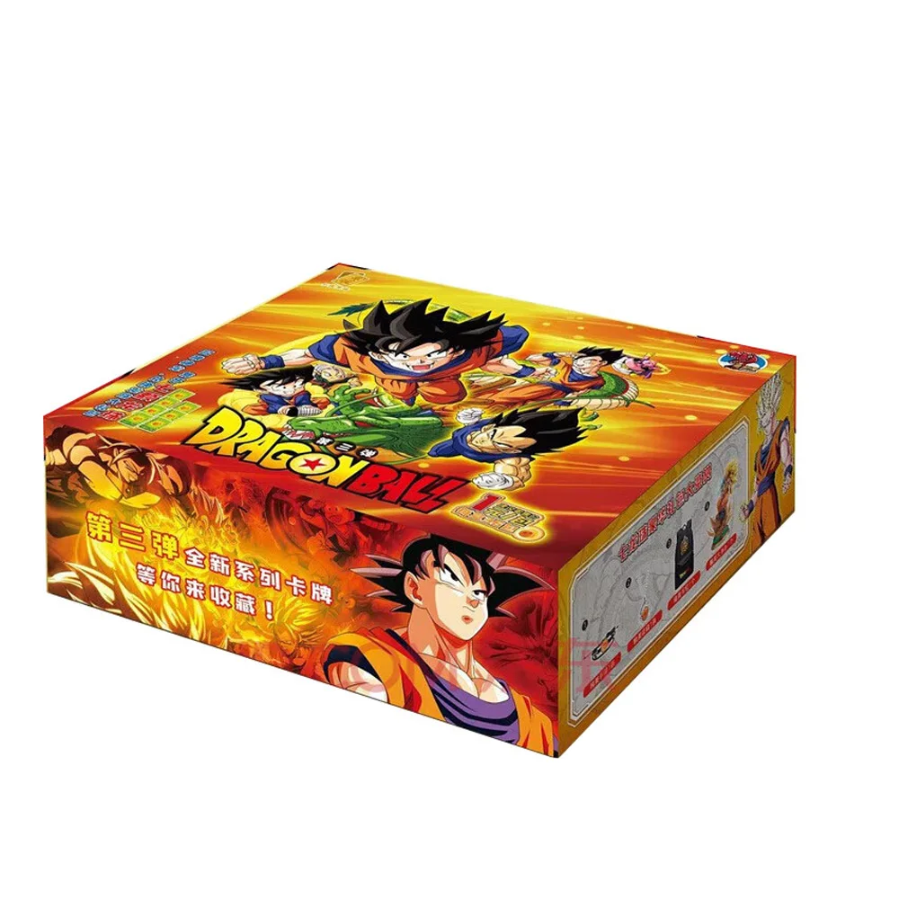 New Dragon Ball Booster Card Box Trading card game Super Saiyan Son Goku Anime Characters Collection Card Game Child Gift Toy