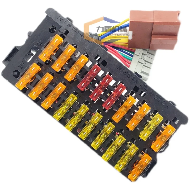 

For Kobelco 200, 210, 230, 250, 260, 330, 350-6e, 8 Fuse Box Assembly, Excavator Accessories