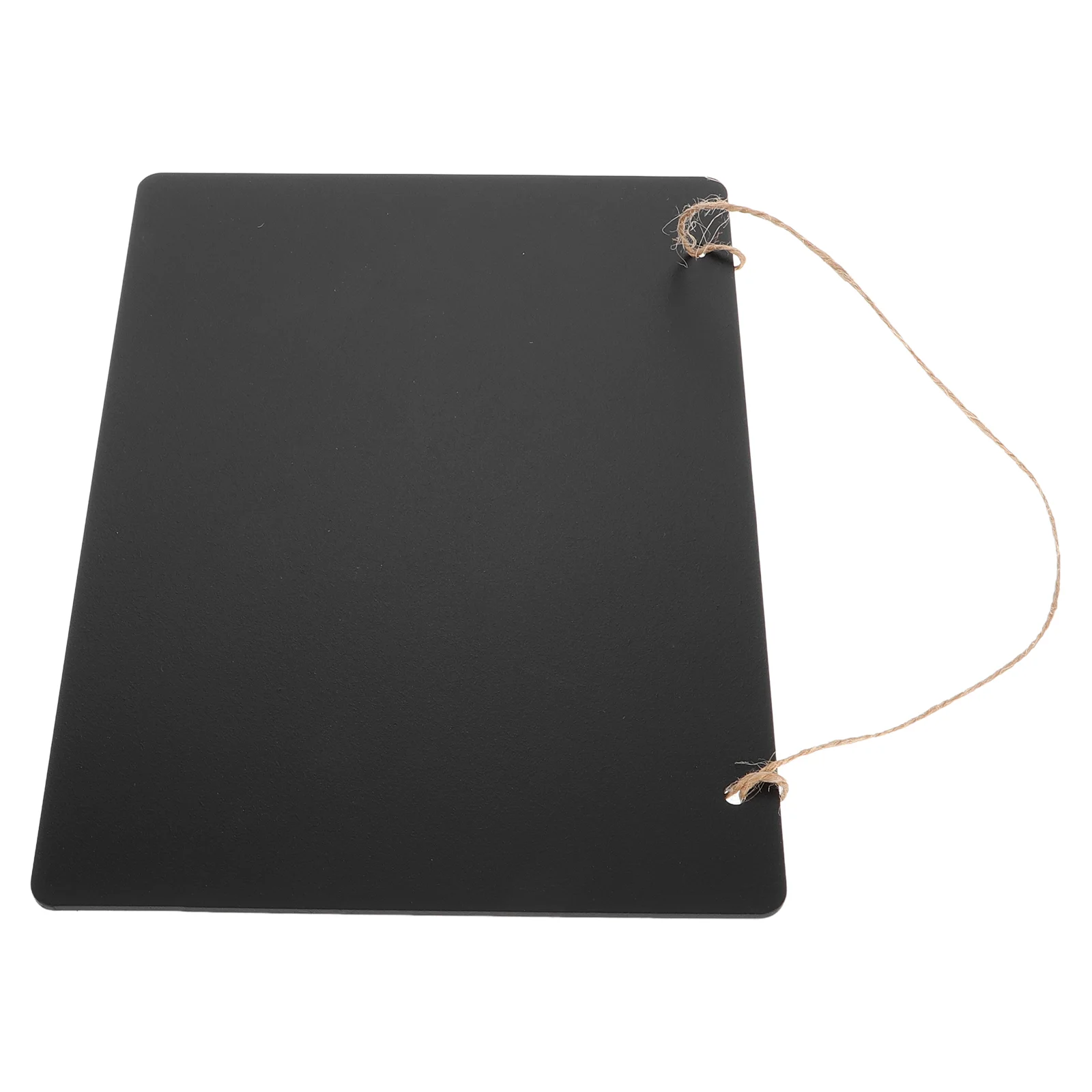 Mini Chalkboard Sign 10x15cm Reusable Erasable Wall Decor Hanging Message Display Double Sided Density Board