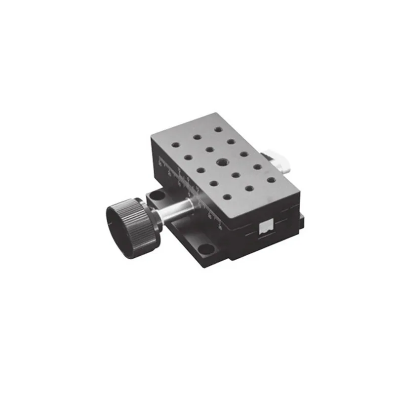 For JD-48P dovetail groove manual fine-tuning slide table, iron slide table displacement cross lift table multi-axis