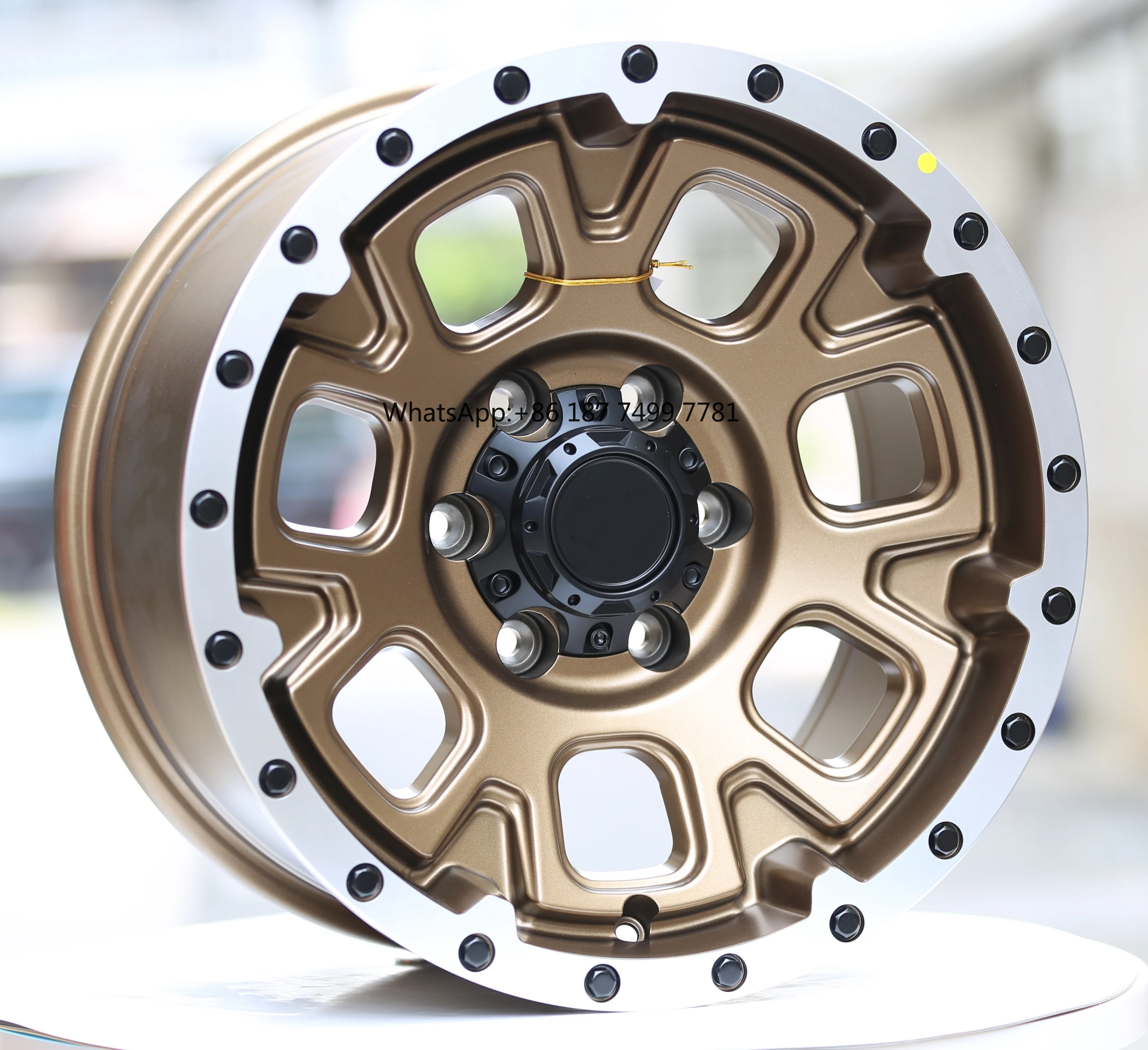 

Aluminum Alloy 17-Inch Wheels 5x127 & 6x139.7 Pickup & SUV Upgrade for Off-Road Vehicles and Trucks