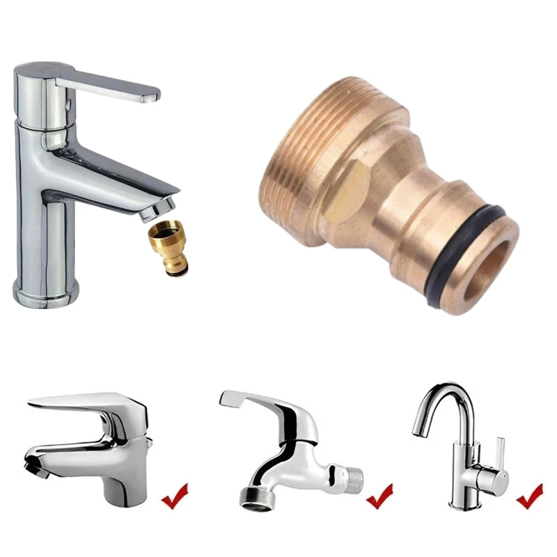 5/2/1PCS Tap Kitchen Brass Thread Connector Mixer Faucet Extender Basin Fitting Bathroom Watering Adaptor Garden Tools