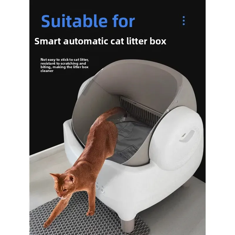 For Meow Zhijie High Performance Three Proof Pad for Open Smart Cat Litter Box Accessories Leak Proof Scratch Proof Easy To