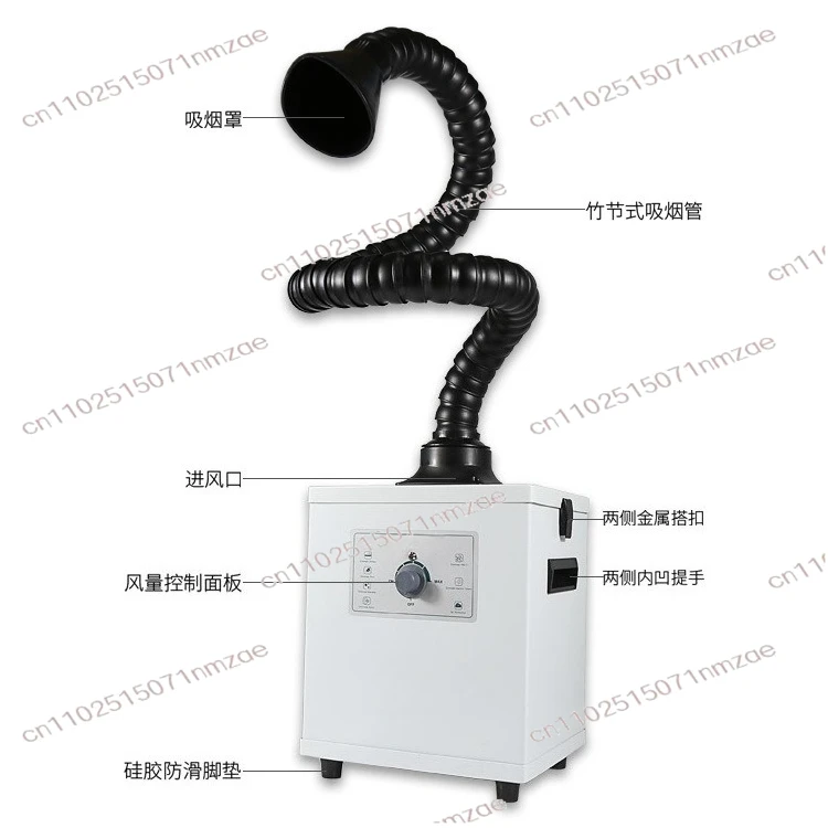 Solder Fume Extractor Air Purifier for Soldering Iron Smoke Absorber Welding Filter