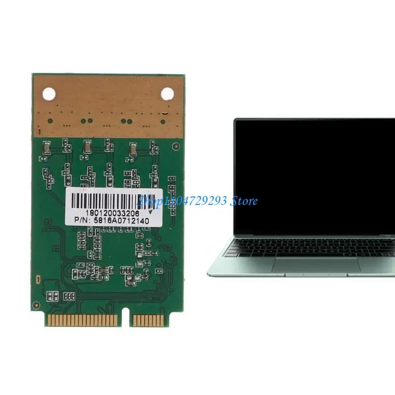 Y2GD QCA9880 802.11ac/n/b/g 3x3 mimo/pCi-Express بطاقة صغيرة بالحجم الكامل للموجه