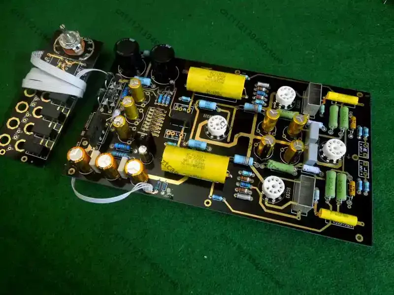 Vacuum Tube Preamplifier PCB Board DIY Kit HiFi Audio Preamp Circuit Board Electronic Component Set