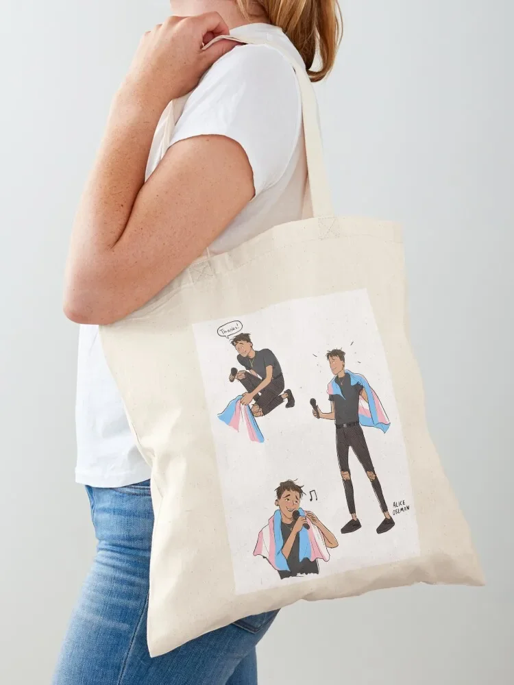 Trans Rights Jimmy Tote Bag custom bags Women's bags Woman shopper bag eco pack Tote Bag