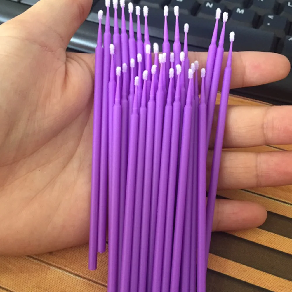 100pcs Car Repair Paint Detailing Brush Car Touch Up Paint Brushes Car Multifunctional Clean Brush Auto Tool Accessories