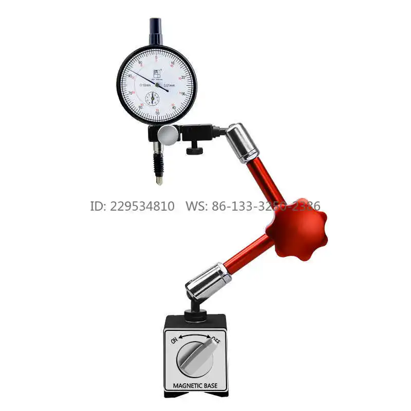 High-precision powerful universal dial gauge  gauge set with a micrometer bracket magnetic large  holder lever