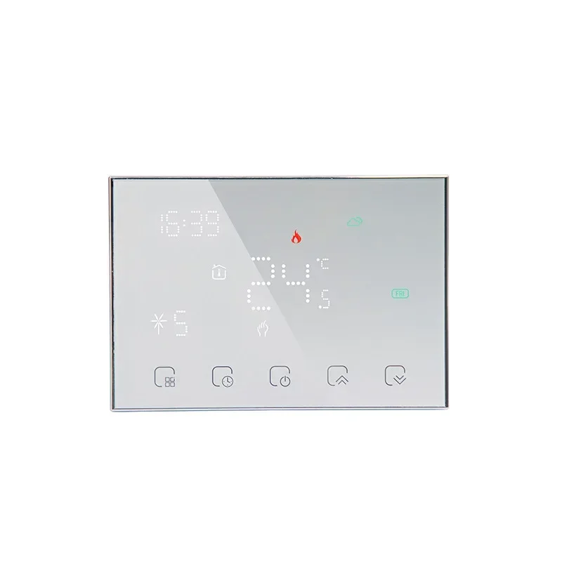 

Digital display WiFi intelligent wall-hung boiler, thermostat, temperature control panel 5A indoor digital floor heating