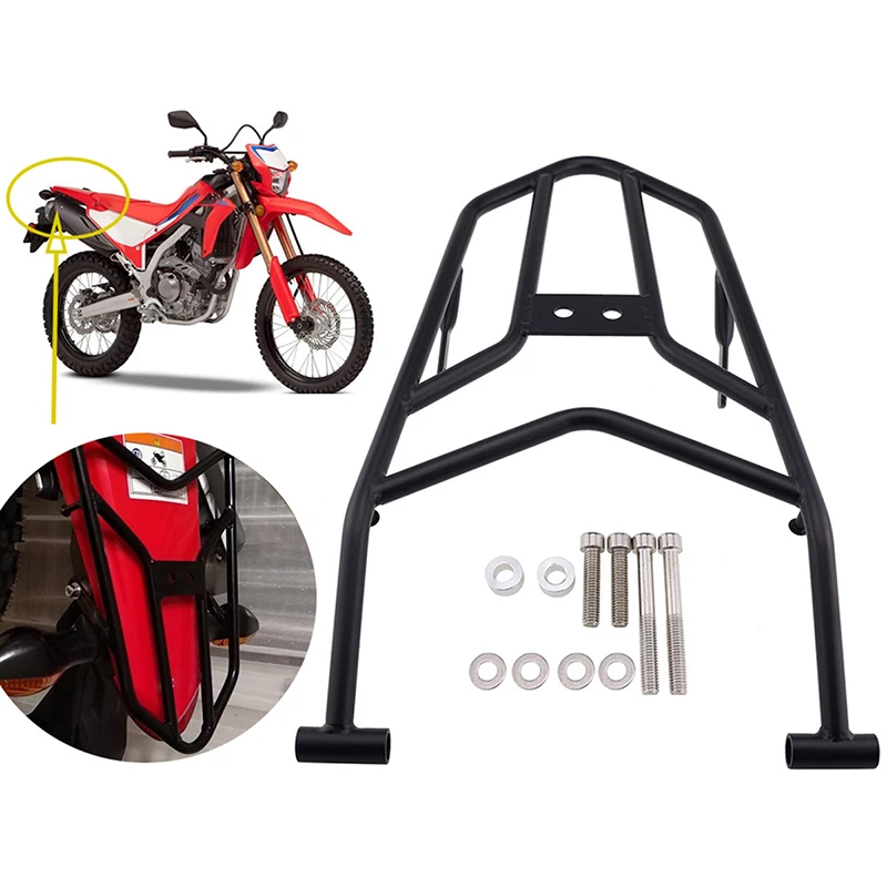 For Honda CRF300L CRF300 Rally CRF 300 L 2021-2023 2022 Luggage Rack Rear Tail Rack Support Shelf Holder Suitcase Carrier Board