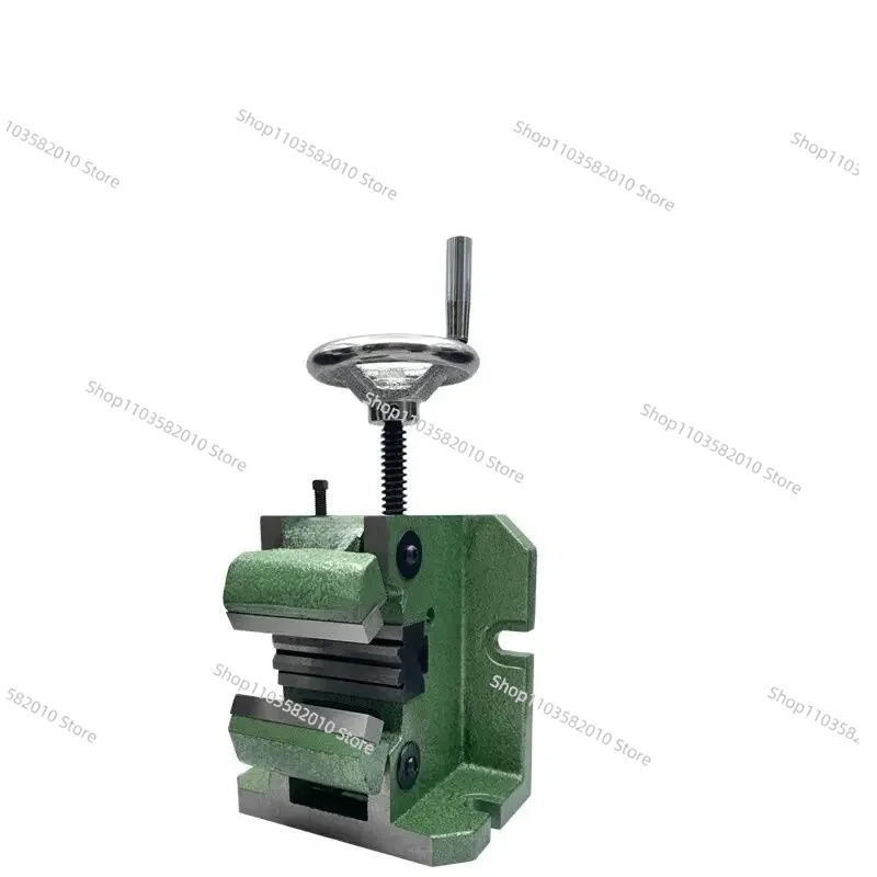 3-Inch Round Tube Vise, V-Shaped Cylindrical Workholding Fixture for Milling Machines