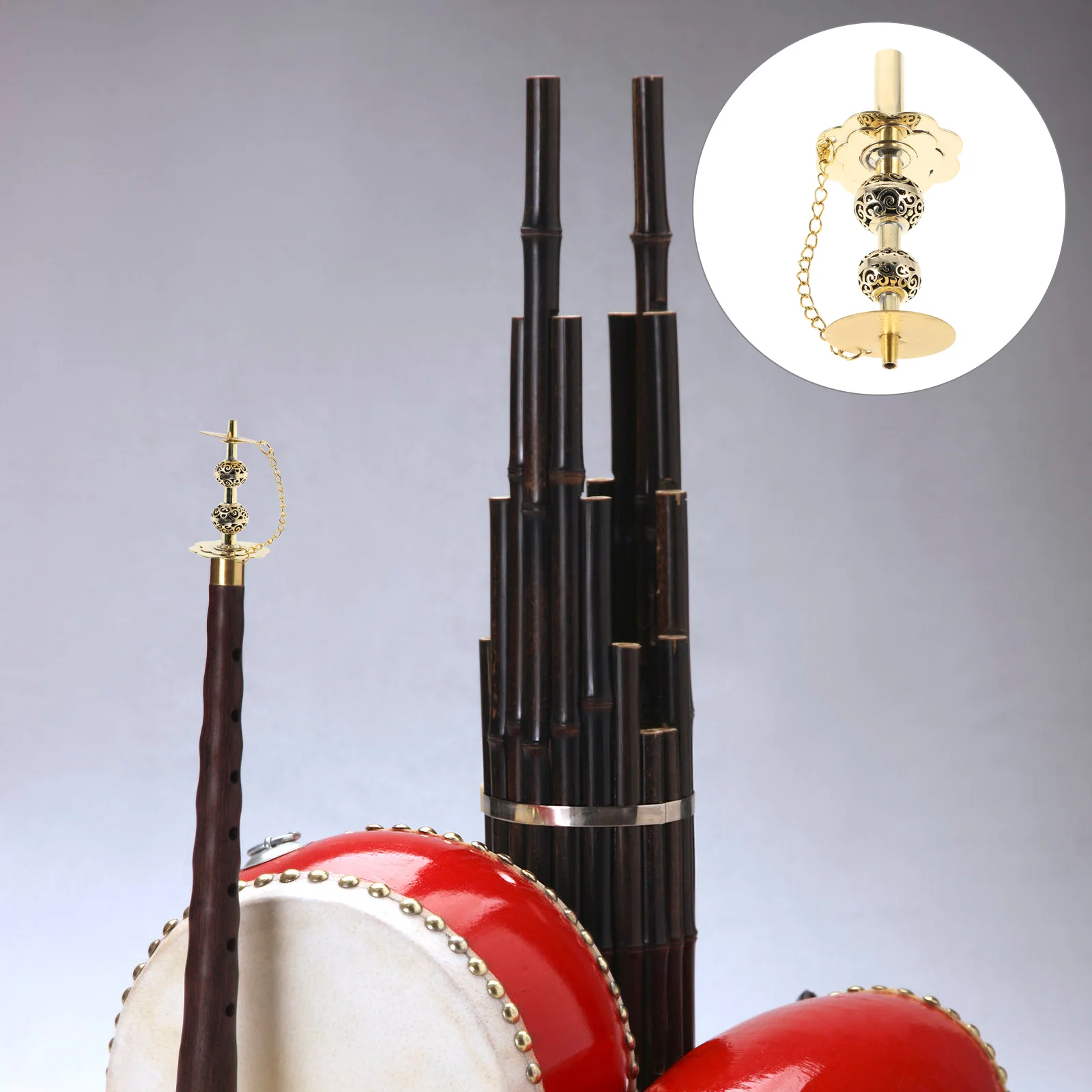 

Suona Core Brass Hollow Gourd For Adjustable Tuning Chinese Metal Wind Instrument Replacement Part Accessory
