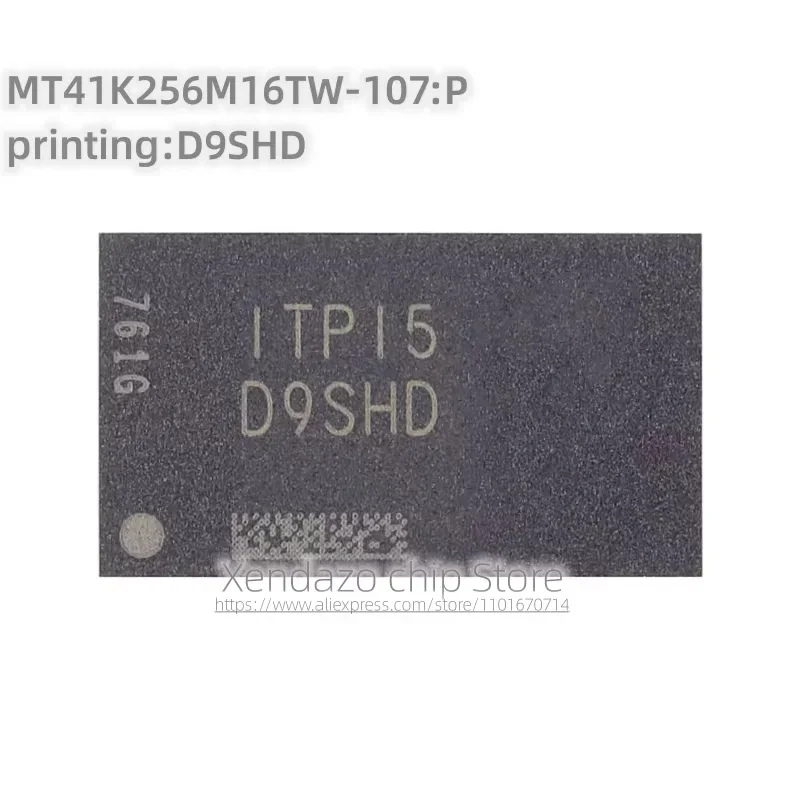 5pcs/lot MT41K256M16TW-107:P printing D9SHD FBGA-96 package Original genuine Memory chip