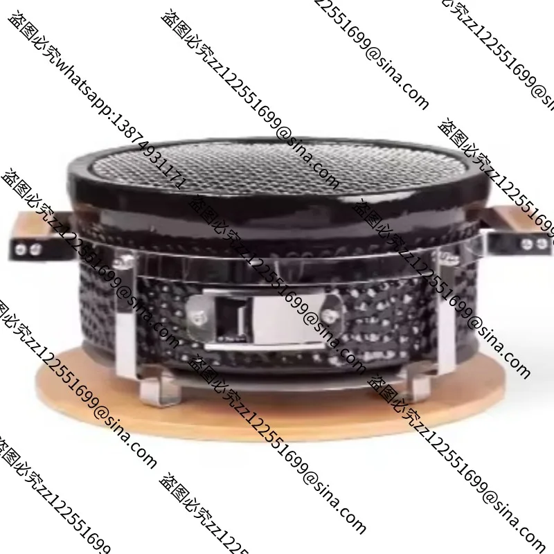 Suitable for Exquisite Ceramic Barbecue Grill Home Version Portable High-end Value Charcoal Oven Enclosure